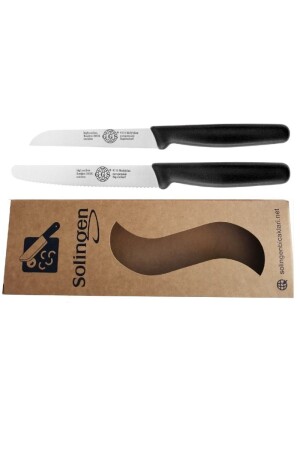Chopping Knife Set (black) - Solingen