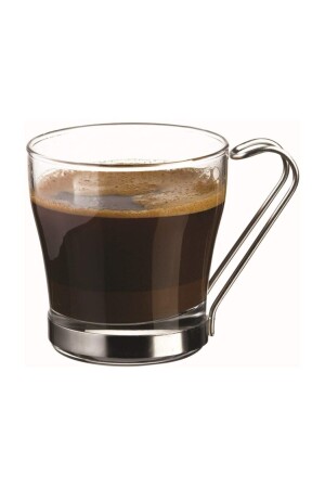 Chroma 6-Piece Mug with Steel Handle 42665 PB42665-6 - Paşabahçe