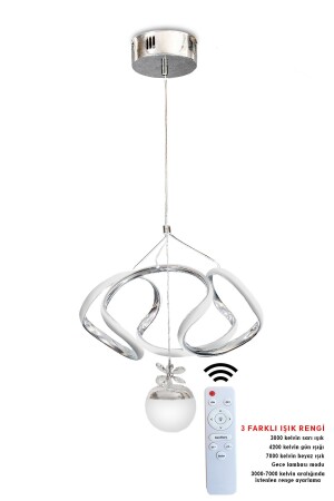 Chrome 3 Color Controlled Bulk Drone Led Chandelier Drone - RSCOLLECTIONS