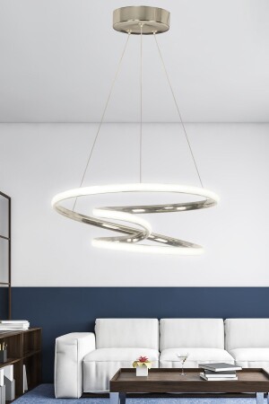 Chrome Case White Light Galaxy Modern Led Chandelier Galaxy Led Chandelier - Ransom