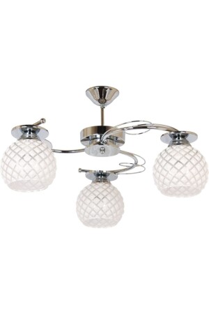 Chrome Chandelier Tuna 3-Piece UÇ243ARR - Uçar
