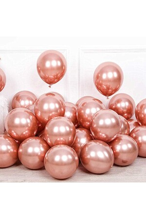 Chrome Shiny Metallic Copper Color 10 Pcs - Parti Dolabı