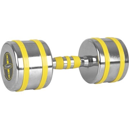 Chromed dumbbell inSPORTline Yellsteel 14 kg - inSPORTline