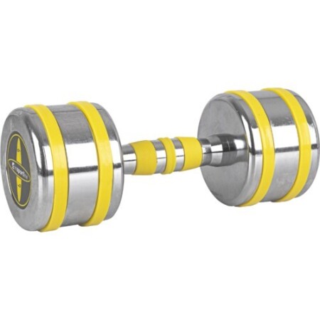 Chromed dumbbell inSPORTline Yellsteel 9 kg - inSPORTline