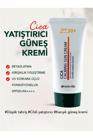 Cica Sonnencreme SPF50+/PA UV-Schutz 50 ml CİCASUNCREAM - Eyenlip Beauty