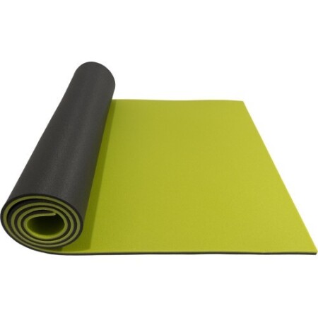 Çift katmanlı antrenman matı Yate 12 Maxi, 190/70cm, siyah-yeşil - Yate
