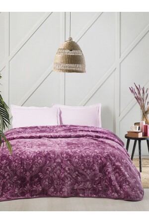 Çift Kişilik Battaniye Antico Mor 200X240 8697353537264 - Özdilek