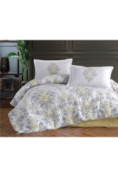 Çift Kişilik Dört Mevsim Set Pamuk Liya V1 86992970012397 - Clasy