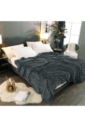 Çift Kişilik Fitilli Yumuşak Dokulu Battaniye 210 x 230 cm MFB1011 - Mulberry