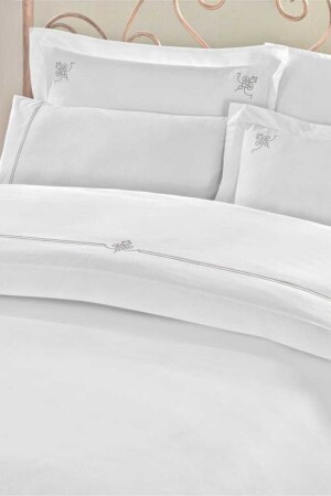 Çift Kişilik Klasik Saten Nevresim Takımı - Güher ctn701 - Cotton Box