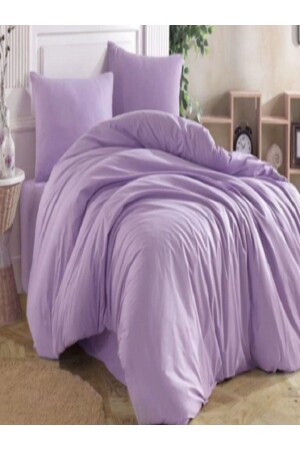 Çift Kişilik Ranforce Lila Nevresim Takımı 2023NVRSM - miss linda home collection
