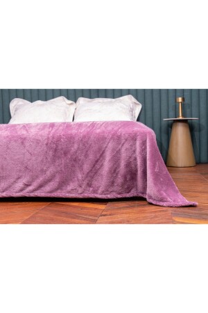Çift Kişilik Wellsoft Battaniye (Mor) 200x220 Cm. - Meyhome