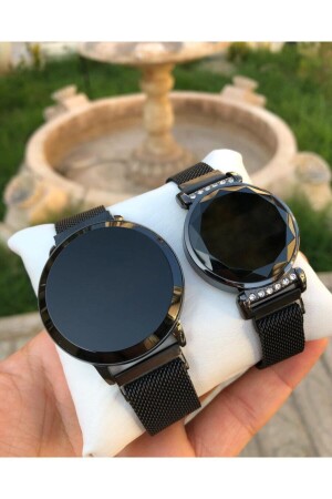 „Couple Watch“/ „Lover Watches“ Metallband Touch LED Armbanduhren Storistanbul STORRICARDOLED194 - İSTLİV