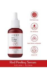 Cilt Bakımı Ve Yüz Serumu | Leke Karşıtı Özellikli Kırmızı Peeling Serum - 30 ml | %10 Aha, %2 Bha 203 - VOOP