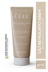 Cilt Beyazlatıcı Aydınlatıcı Glutatyonlu Leke Karşıtı Krem Kolajen- Niacinamide & Kojik Asitli 50 ml - The Ceel