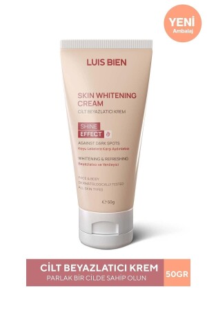 Cilt Beyazlatıcı Krem 50 gr - Luis Bien