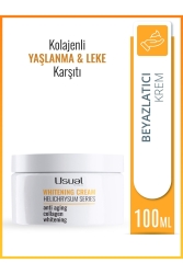 Cilt Beyazlatıcı Yaşlanma Karşıtı Kolajenli Leke Kremi - Altın Otu Serisi 100 ML Beyazlatıcı Krem Altın Otu Serisi - Usual