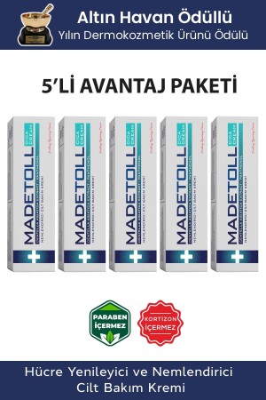 Cilt Hücre Yenileyici 30 Gr 5'li Avantaj Paketi 5'litaze-madetoll30gr - Madetoll
