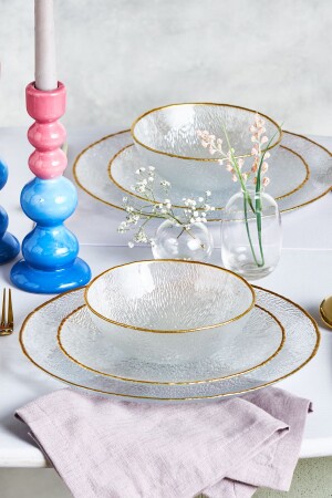 Cindy Cam 12 Piece Dinner Set for 4 Persons 153. 03. 06. 8652 - Karaca