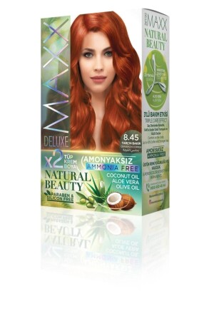 Cinnamon Copper Ammonia-Free Hair Dye 8. 45 - Maxx Deluxe