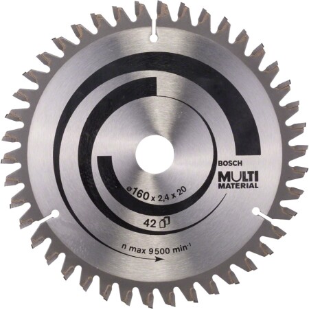 Circular saw blade BOSCH 160x20/16x2.4mm Z42 - Bosch Accessories