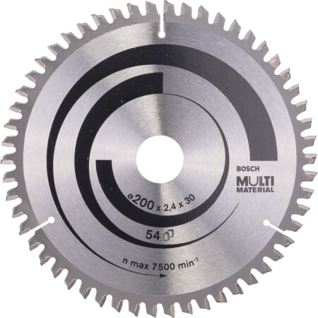Circular saw blade BOSCH 190x30x2.4/1.8mm Z54 - Bosch Accessories