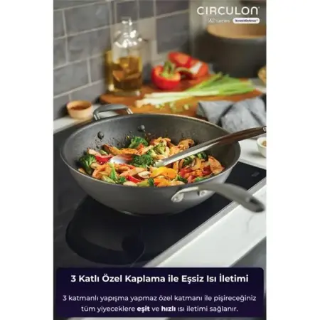Circulon WOK Tava 34 CM - Circulon
