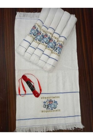 Circumcision Towel with Ribbon, Car Towel, Convoy Towel, Pack of 12 SUNNET498 - NYK HOME