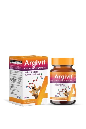 Kaubares Nahrungsergänzungsmittel Citicolin mit 30 Tabletten Citicolin - Argivit