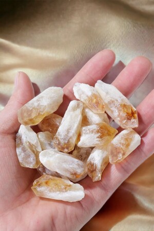 Citrin-Geldstein, Naturstein, AA-Qualität, 2–3 cm - Nbs Beautiful Naturel Stones