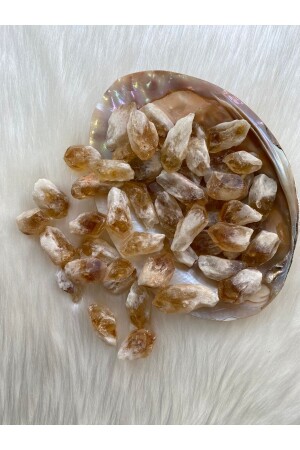 Citrine Natural Stone (money Stone) Wallet Size - Valioso Joya