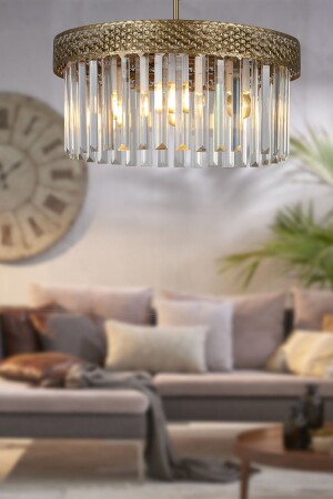 Citrus 4. Antique Lux Crystal Stone Chandelier BEG1032BEG04 - Begüsa