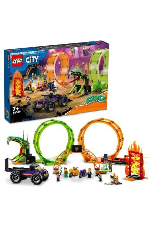 ® City Double Ring Show Arena 60339 - Creative Toy Building Set (598 Pieces) - LEGO