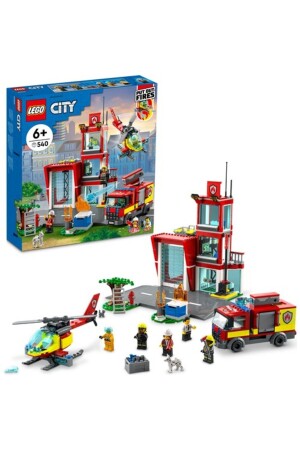 ® City Fire Station 60320 Construction Set (540 Pieces) - Lego