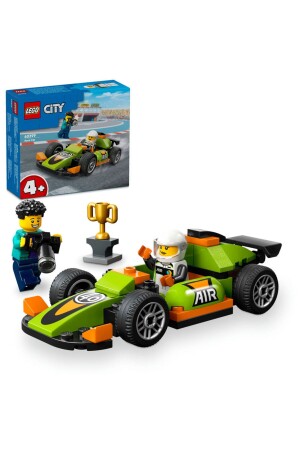 ® City Green Race Car 60399 - Construction Set for Ages 4 and Up (56 Pieces) - Lego