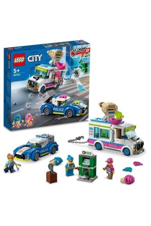 ® City Ice Cream Truck Police Chase 60314 Construction Set (317 Pieces) - Lego