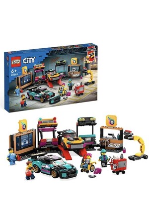 ® City Vehicle Modification Workshop 60389 - Construction Set for Children Age 6 and Above (507 Pieces) LEGO 60389 - LEGO