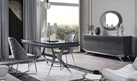 Clara Gray Dining Room - Cadde Yıldız