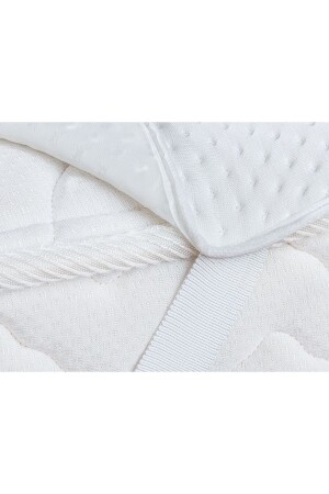 Clarte Liquid-Proof Corner Elastic Double Bed Mattress - White - Madame Coco