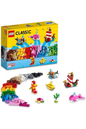 ® Classic Creative Ocean Fun 11018 - Building Set for Kids Ages 4 and Up (333 Pieces) S29492 - LEGO