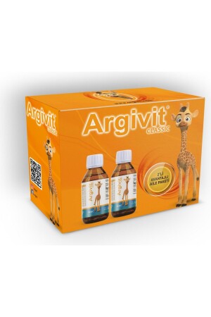 Classic Syrup 150 ml - Advantageous Family Pack of 2 - Argivit