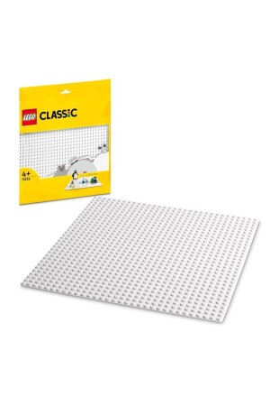 Classic White Floor 11026-LEGO Floor for LEGO Lovers Ages 4 and Above (1 Piece) - Lego