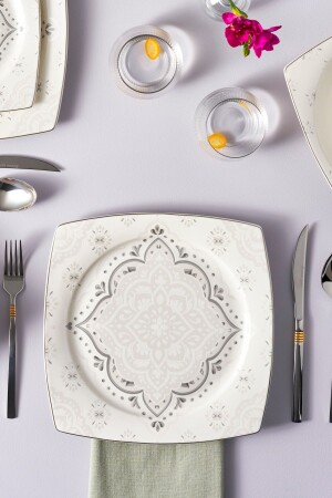 Classy 57 Piece New Bone Dinner Set for 12 People 153. 03. 08. 4569 - Karaca