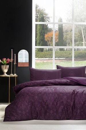 Clasurol Double Soft Life Satin Duvet Cover Set PR-NEVSTCKCLASUROL01327 - Özdilek