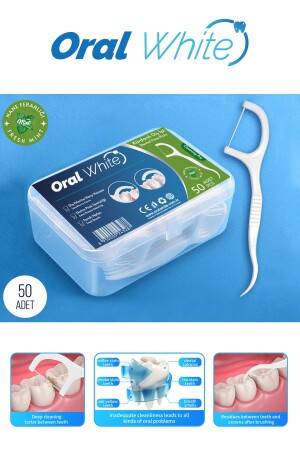Cleaning Pro Dental Floss Mint - Oral White