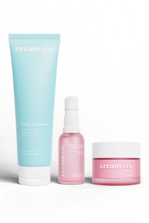 Cleansing Revitalizing Brightening Moisturizing Radiance Care Set. - Cream Co.