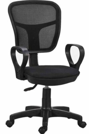 Clk Black Mesh Computer Office Study Chair Sitz naz34 - Mgr Office