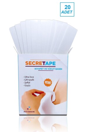 Clothing Fixing And Body Tape Clothing Bonding Tape For Body Double Sided Ultra Thin & Strong - Invoker