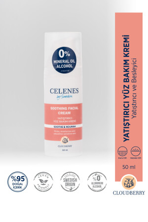 Moltebeere beruhigende Gesichtscreme 50 ml, trocken/empfindlich 7350104248055 - Celenes by Sweden