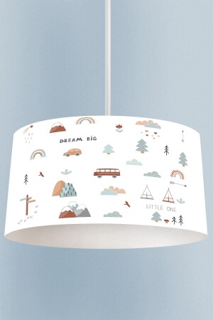 Clouds Stars Children's Room Baby's Room Pendant Lamp Chandelier Tlav-057 TLAV-057 - Talia Home